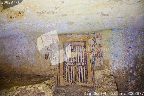 Image of Etruscan tomb