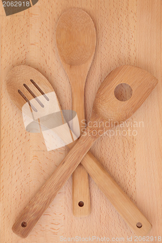 Image of Beechwood Utensil Set