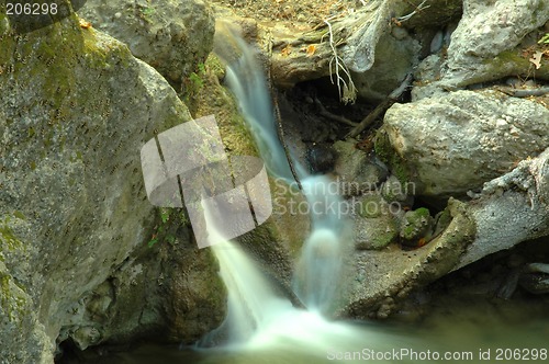 Image of Small waterfall