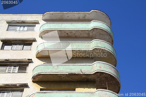 Image of Cuba apartment building