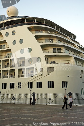 Image of big ship detail