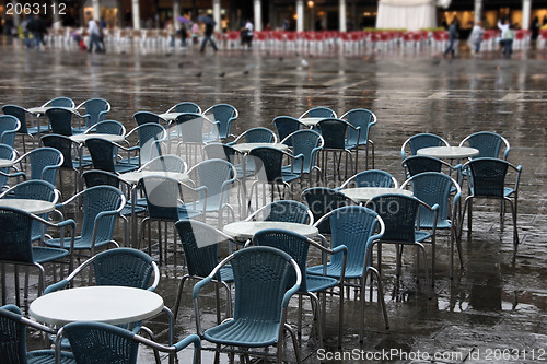 Image of Venice in rain