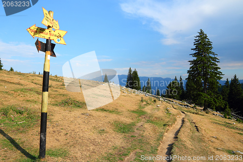 Image of Hiking trail in Romania