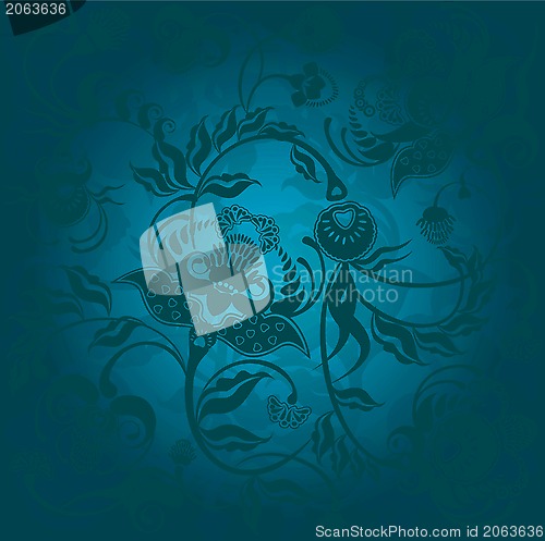 Image of floral design background