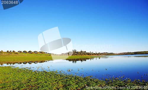 Image of Alqueva lake near Amieira village
