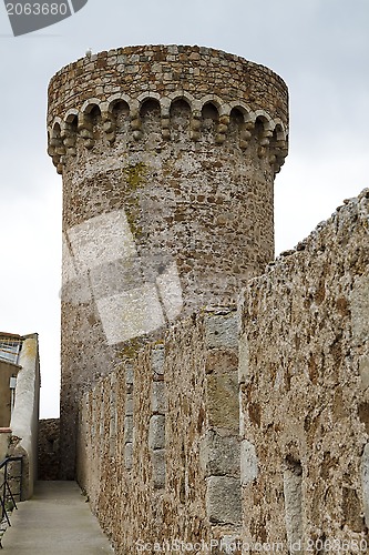 Image of Tower Tossa de Mar, Spain