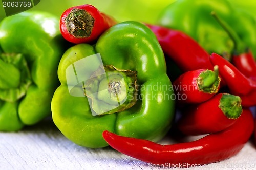 Image of chili and pepper