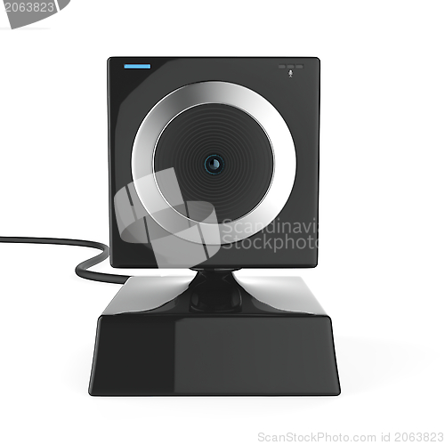 Image of Black web cam