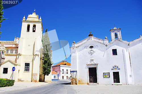 Image of Square of Alvito village, Alentejo, Portugal