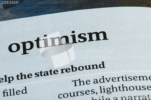 Image of Word Optimism 