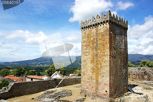 Image of Castle of Melgaco  in the north of Portugal. 