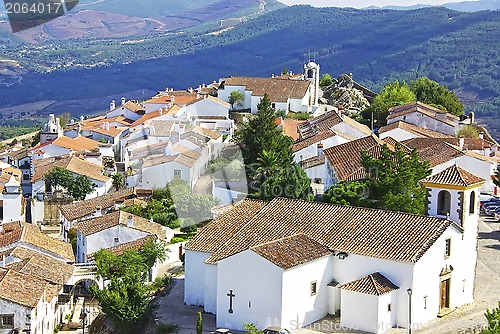 Image of Landscape of Marvao,old village, Portugal.