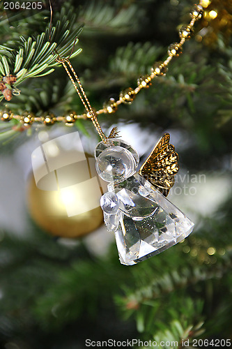 Image of Christmas angel decoration