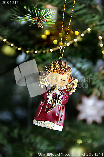 Image of Christmas angel decoration