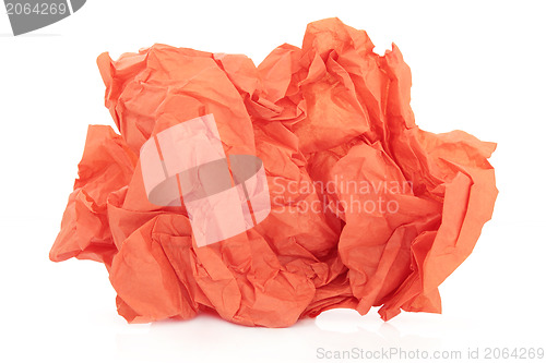 Image of Orange Tissue Paper