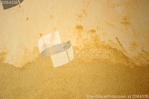 Image of yellow concrete wall texture 