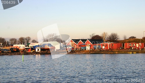 Image of harbour in sweden