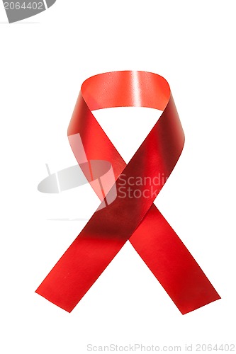 Image of AIDS awareness red ribbon