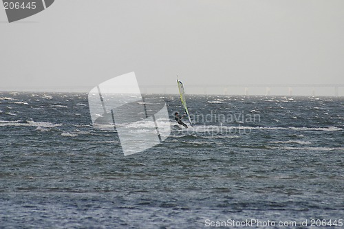 Image of windsurfing