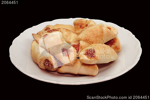 Image of Cookies on a white plate