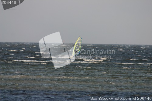 Image of windsurfing