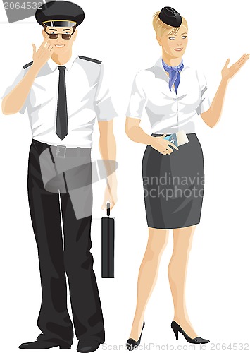 Image of Flight form stewardess,