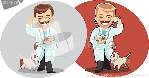 Image of Veterinary man