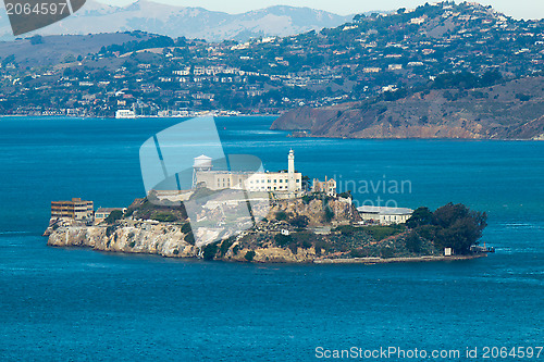 Image of Alcatraz Island in San Francisco, USA