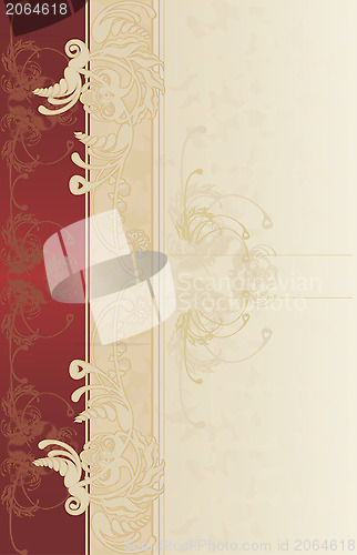 Image of menu background