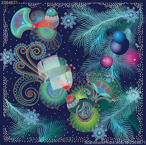 Image of winter birds