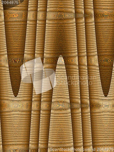 Image of Background from brown strips