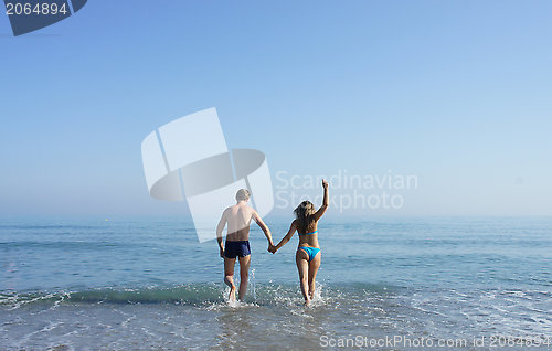 Image of Couple on the beach