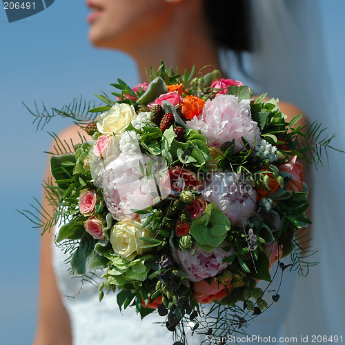 Image of Boquet and bride