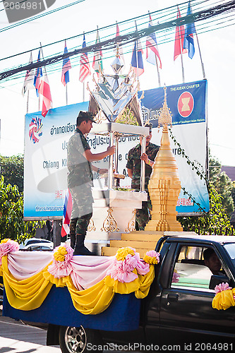 Image of Annual festival of new pagoda fabric heritage