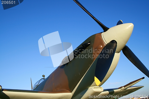 Image of RAF WW2 Spitfire