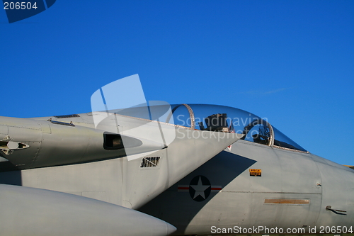 Image of USAF F15 Fighter