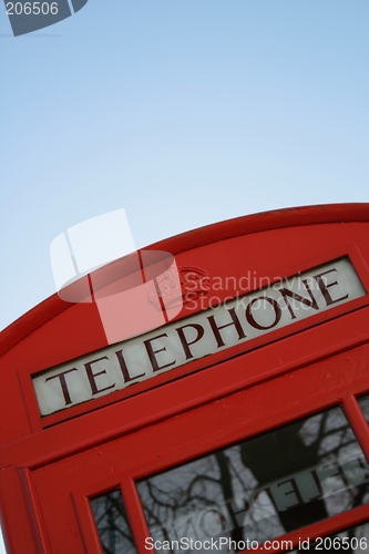 Image of Old English Red Phone Box
