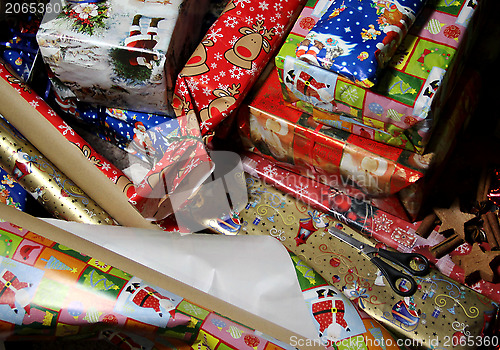 Image of Christmas gifts