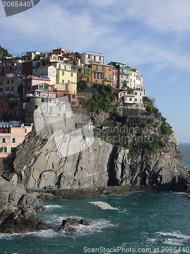 Image of coastal village in italy