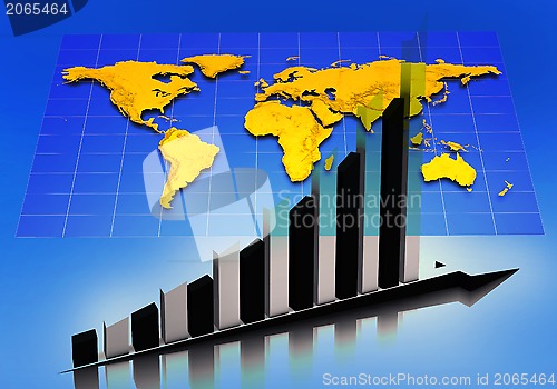 Image of Chart and Earth