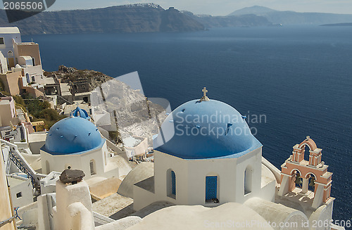 Image of Santorini island