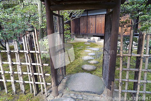 Image of zen garden entrance