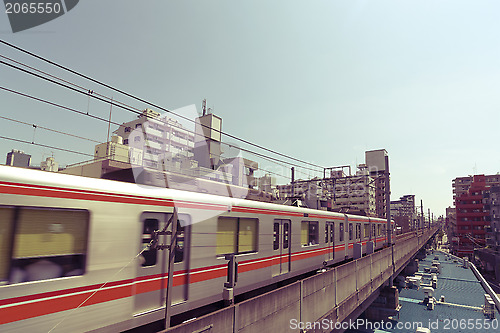 Image of city train