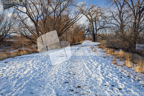 Image of winter road