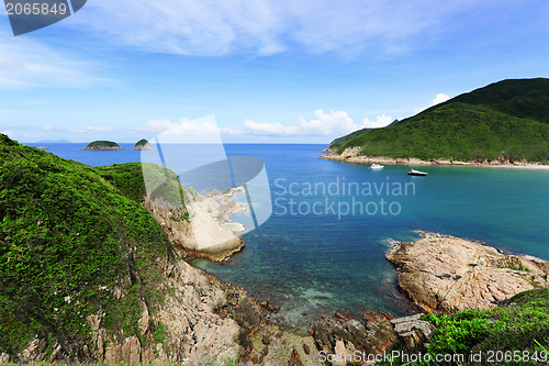 Image of Sai Wan beach in Hong Kong