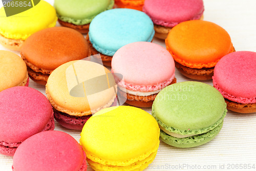 Image of colorful macaroon