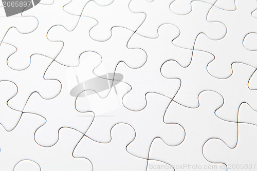 Image of Blank jigsaw puzzle