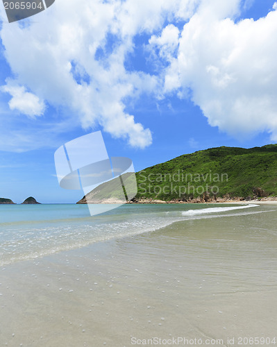 Image of Sai Wan beach in Hong Kong