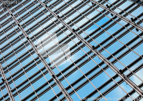 Image of office building glass wall