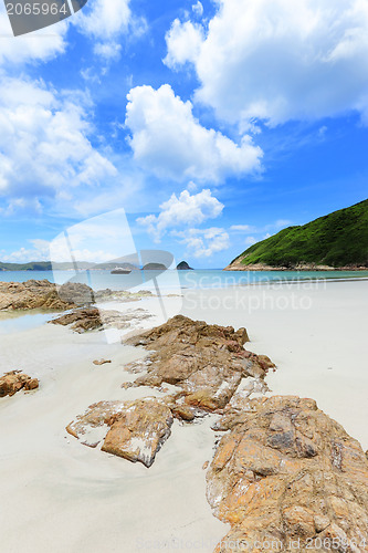 Image of Sai Wan beach in Hong Kong